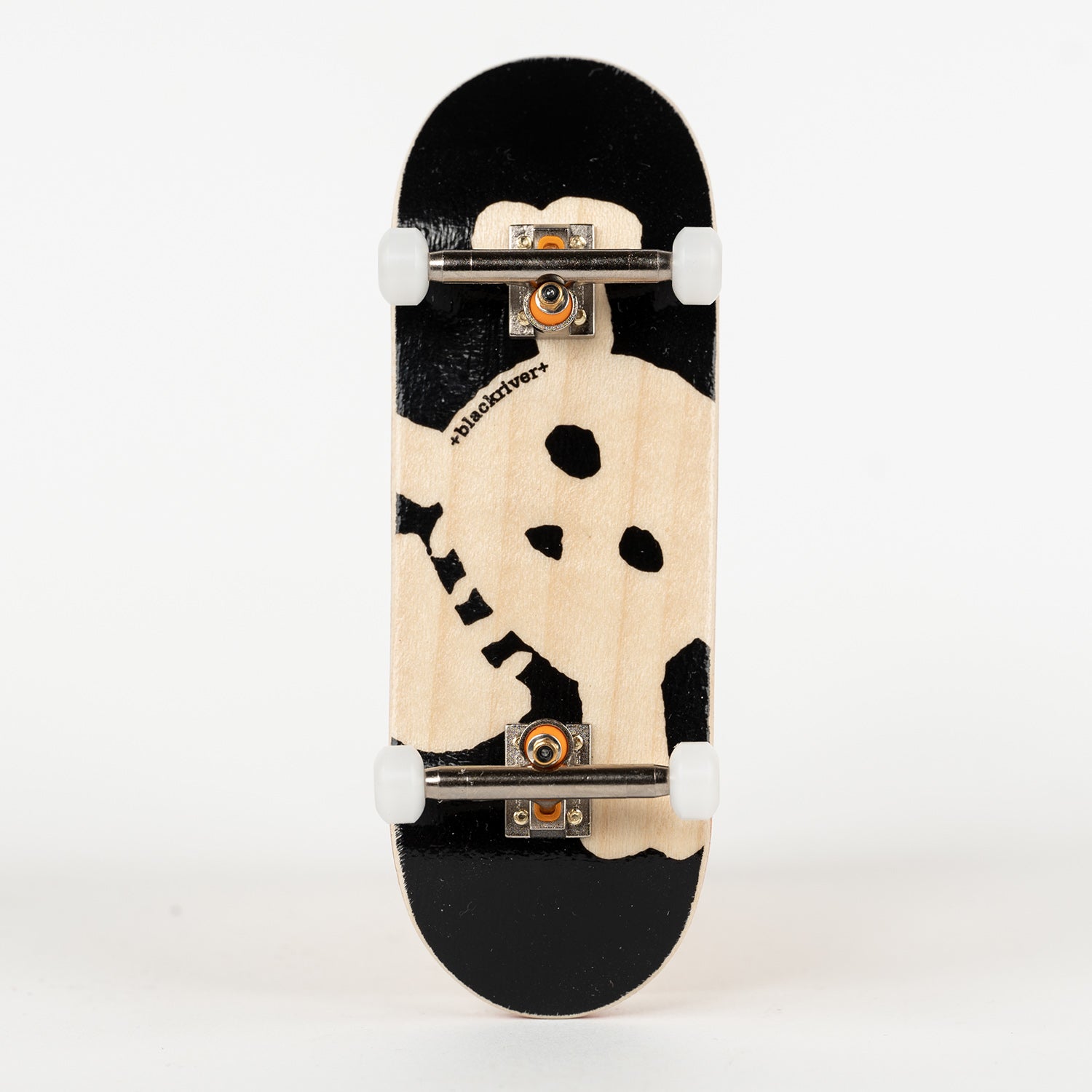 New Skull Natural Stain Blackriver Complete Fingerboard