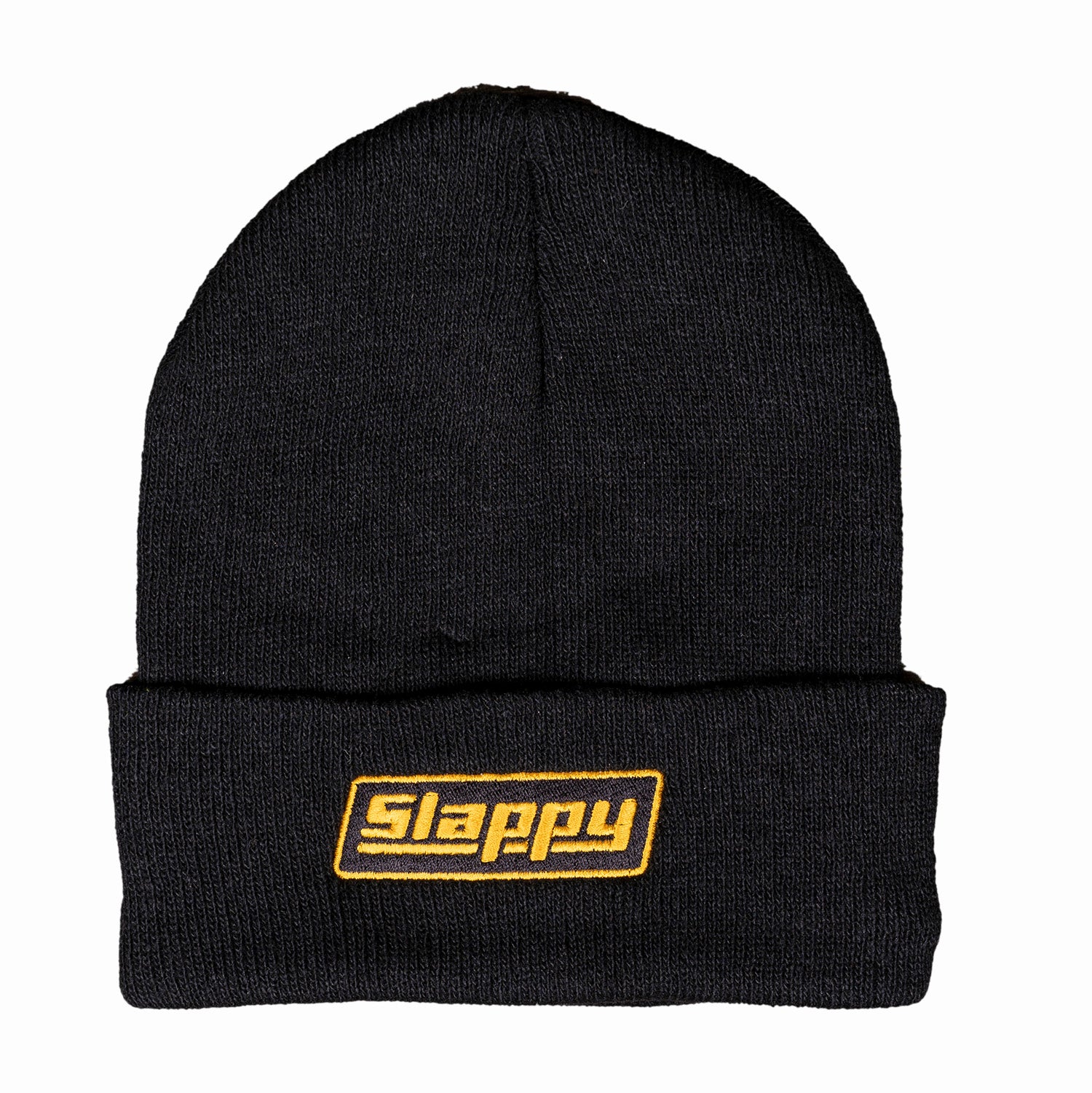 Slappy OG Roll Up Logo Beanie - Black