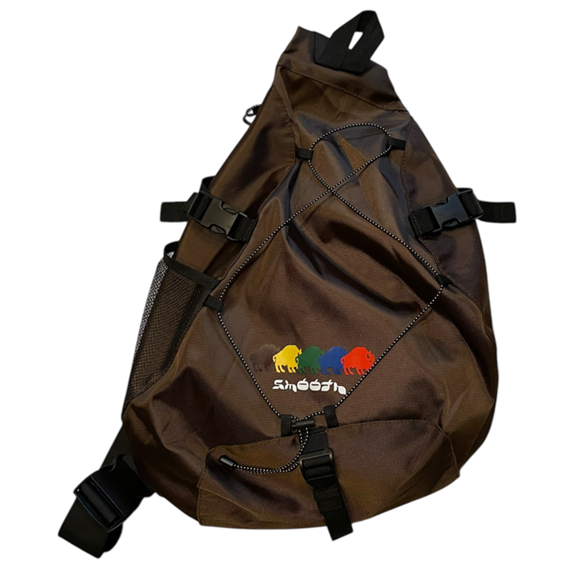 Brown Smooth Bison bag