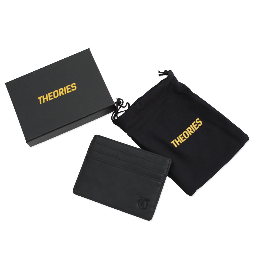 Black Theories Wallet Packaging