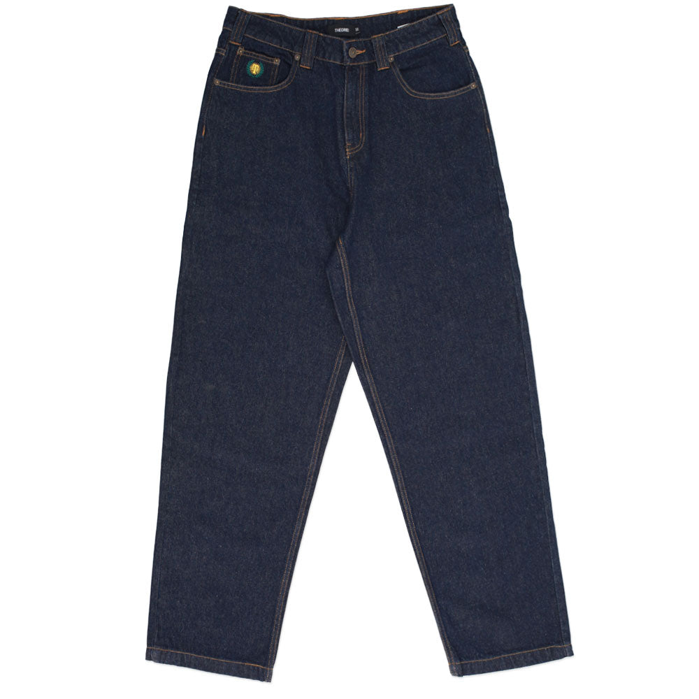 Dark Wash Blue Theories Brand Plaza Jeans