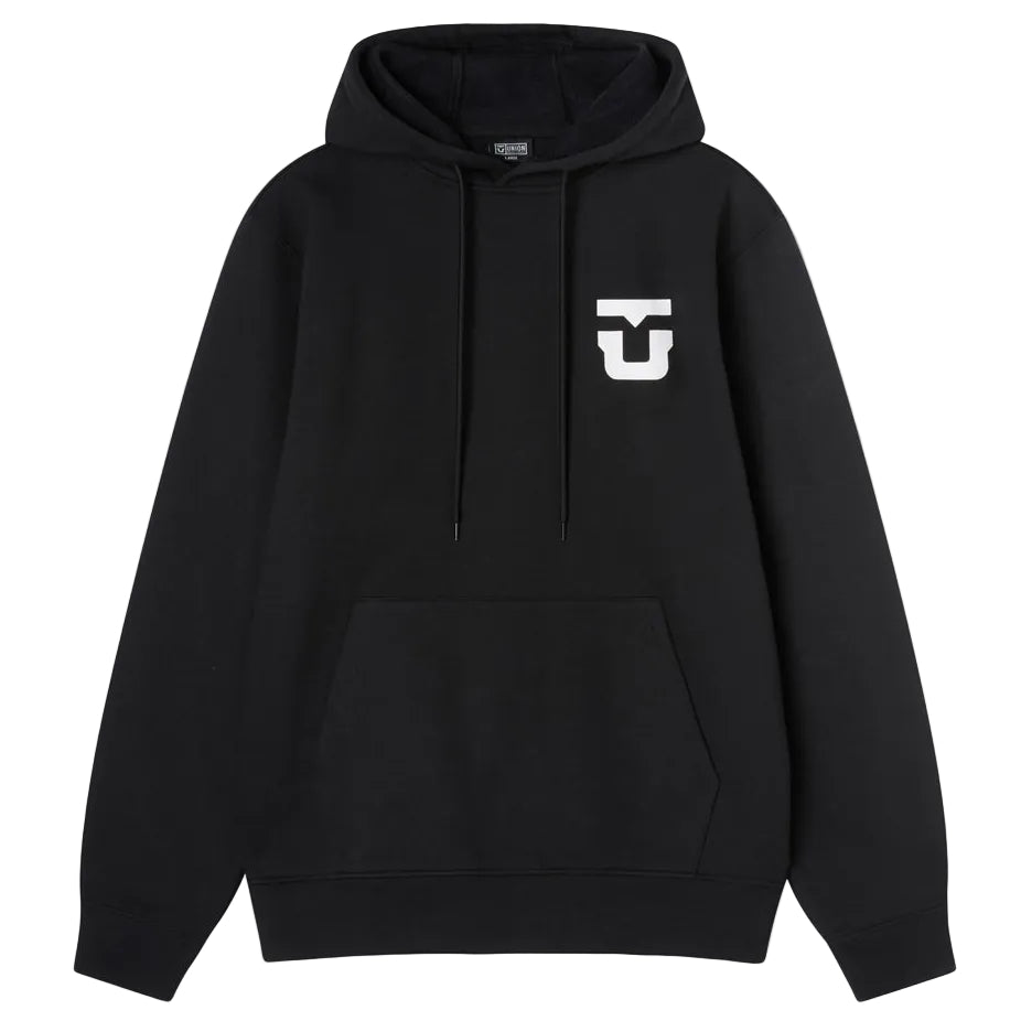 Black Team Pullover Union Hoodie
