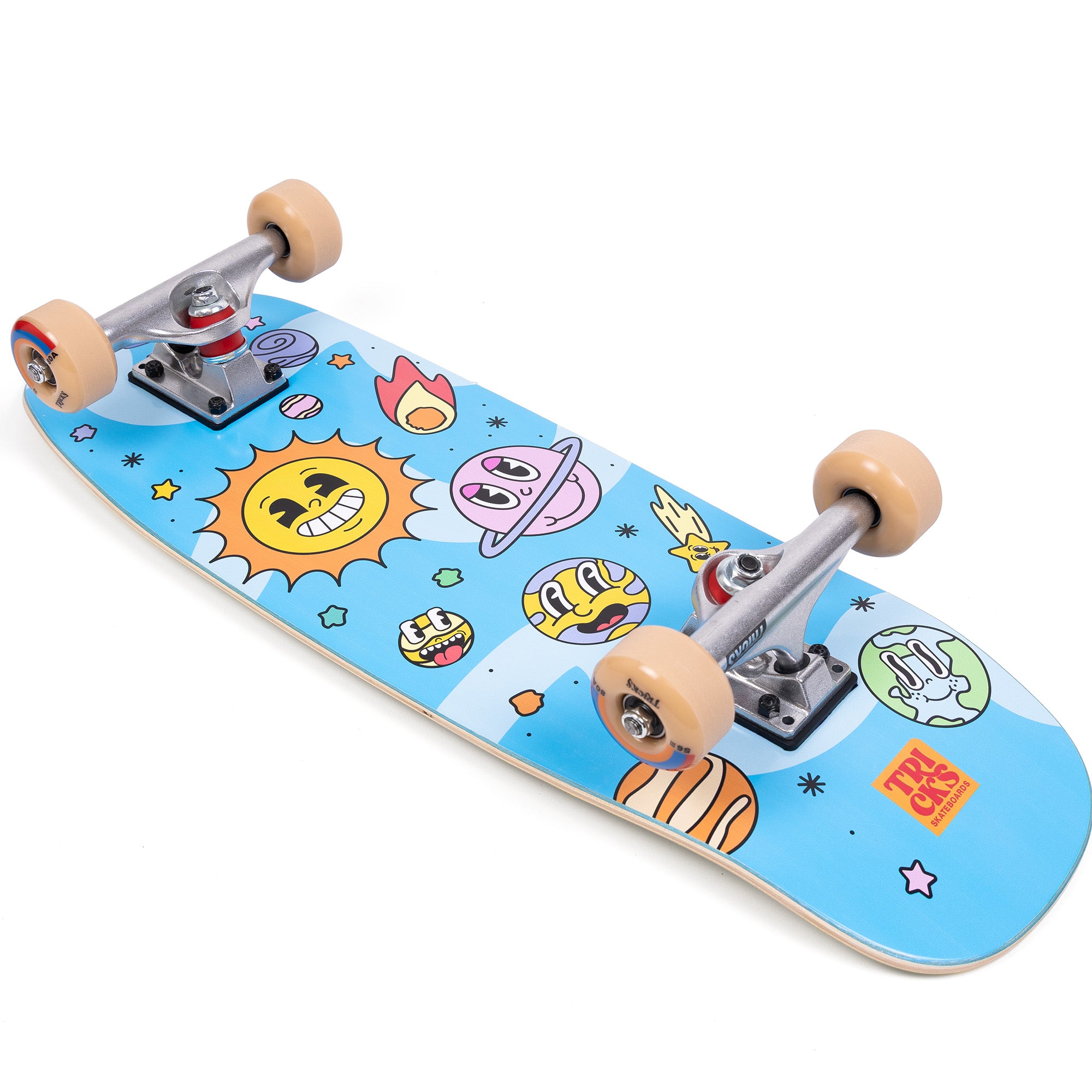 Foam Top Cosmic Tricks Kids Complete Skateboard