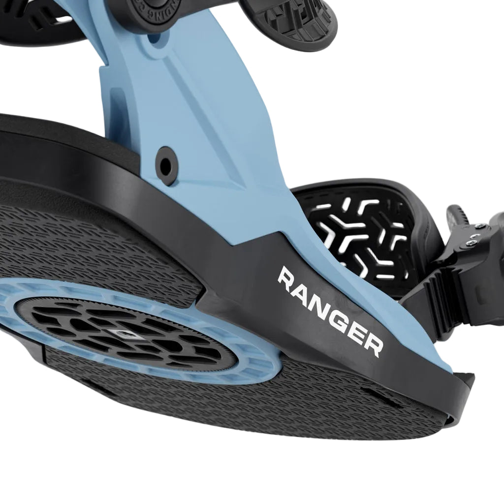 Blue 2027 Ranger Union Bindings Detail