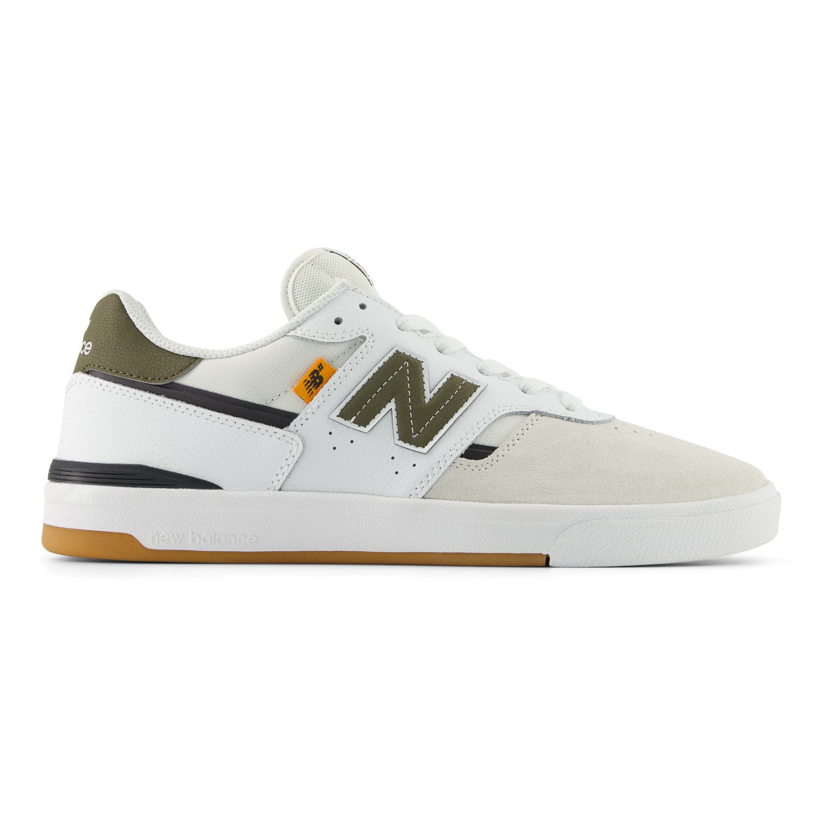 White/Olive 306 Jamie Foy Cup NB Numeric Skate Shoe