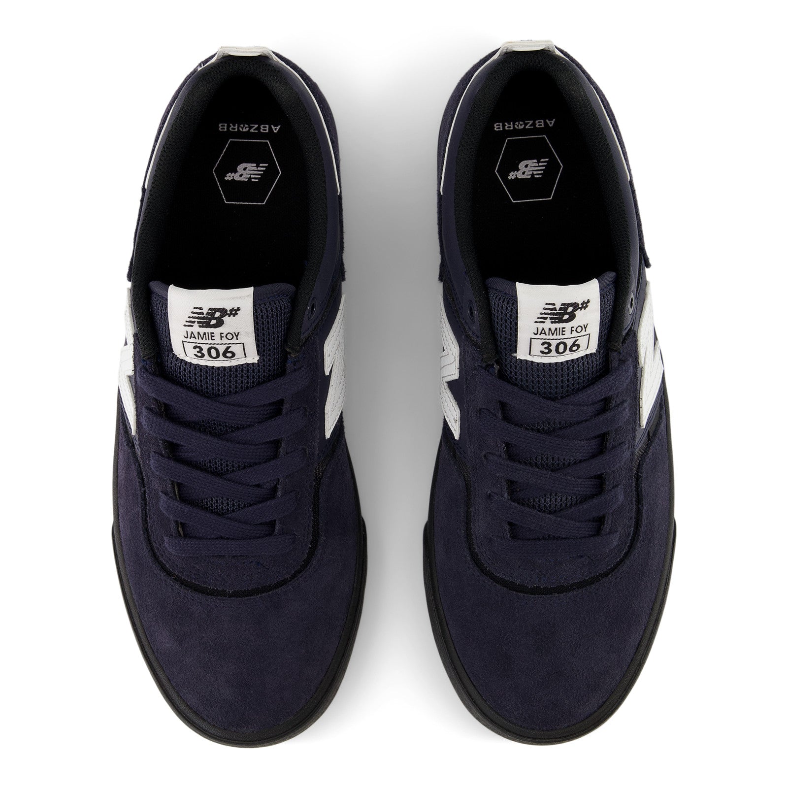 Navy Jamie Foy NB Numeric 306 Skate Shoe Top