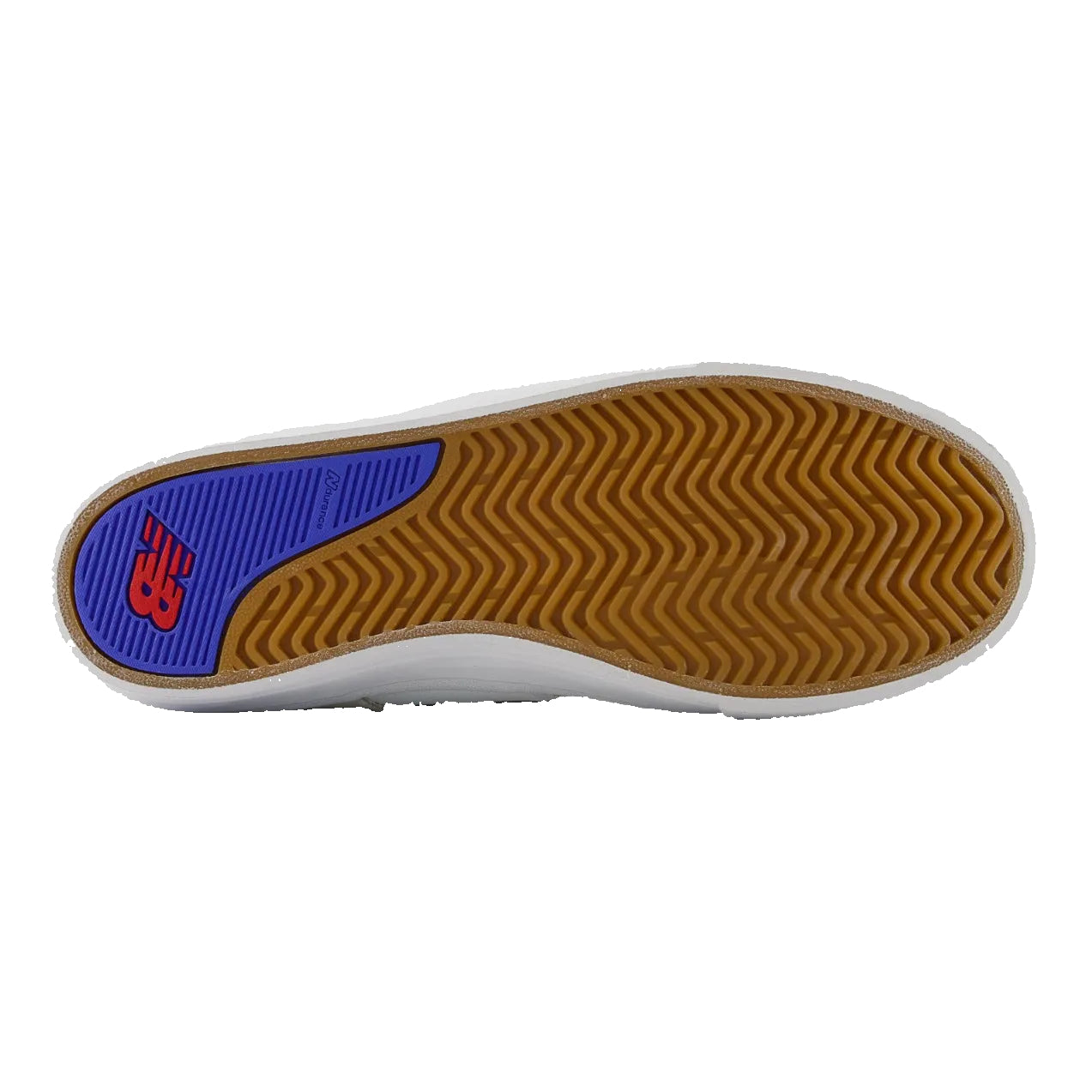 White/Royal Jamie Foy New Balance 306 Skate Shoe Bottom