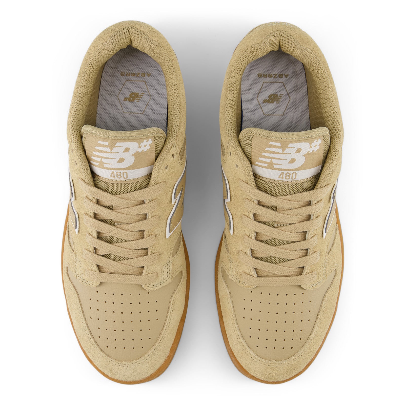 Tan/Gum NM480 NB Numeric Skate Shoe Top