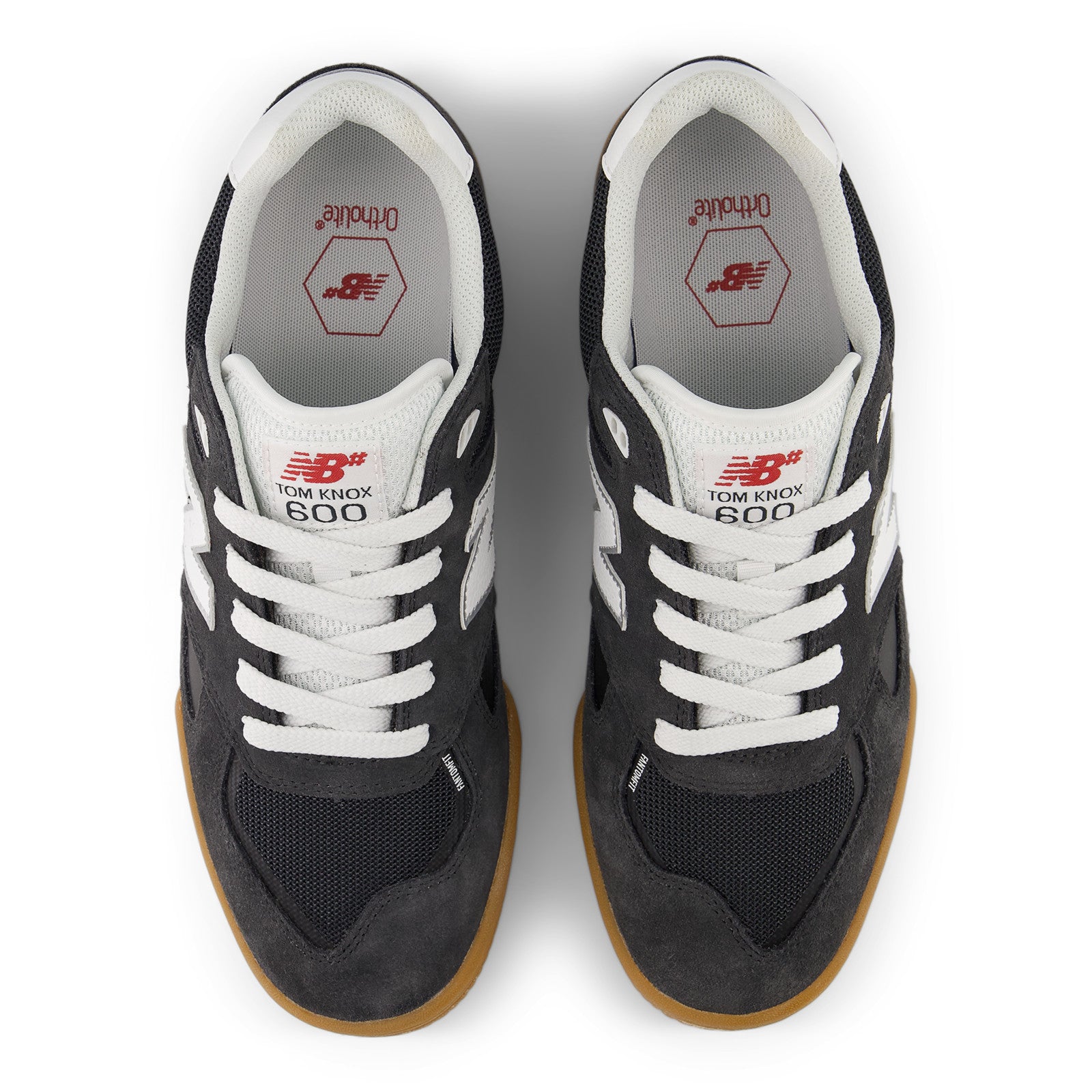 Dark Grey 600 Tom Knox NB Numeric Skate Shoe Top