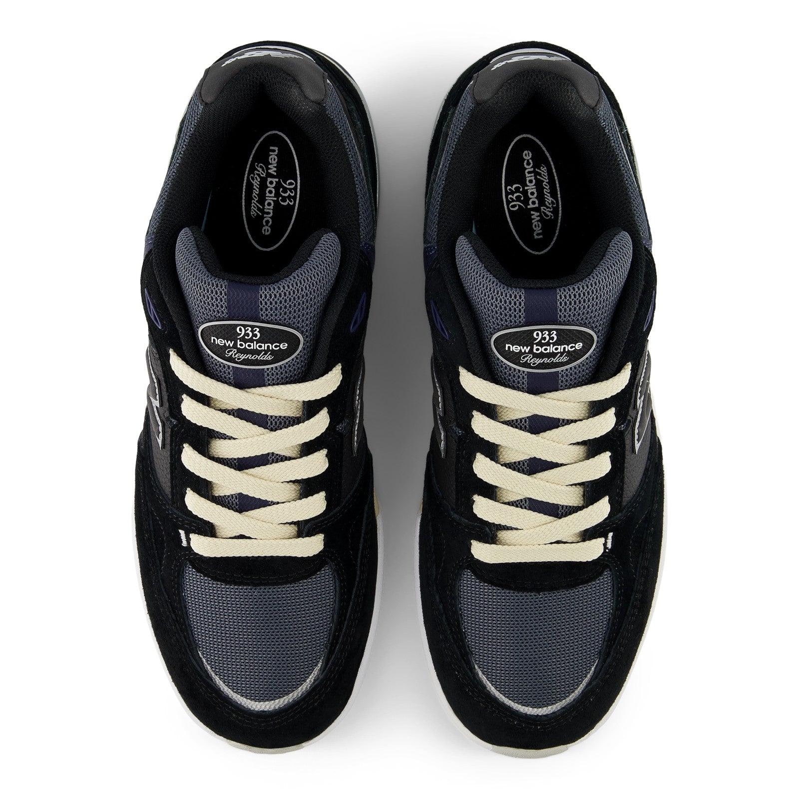 Black/Navy Reynolds 933 NB Numeric Skate Shoe Top