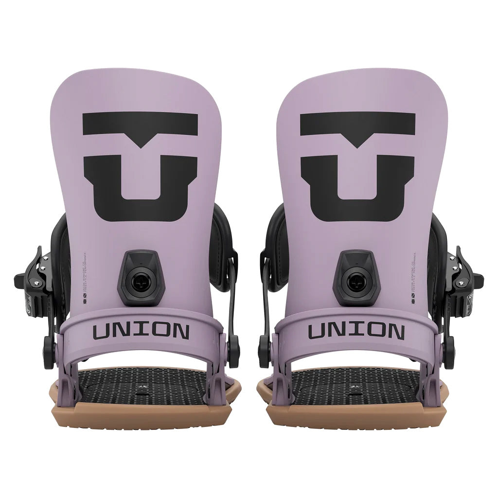 Grey Violet Union Strata snowboard binding 2026 Back