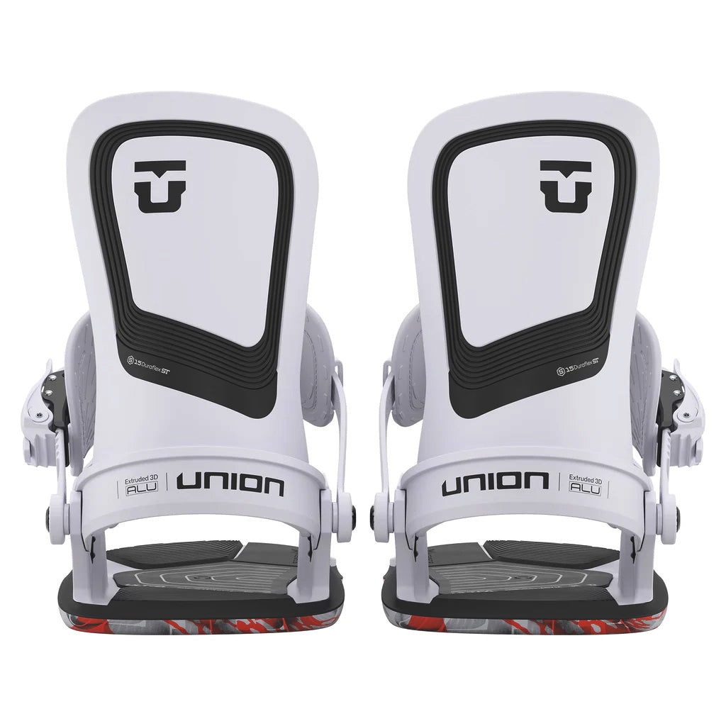Ice Grey Ultra Union snowboard binding 2026 back
