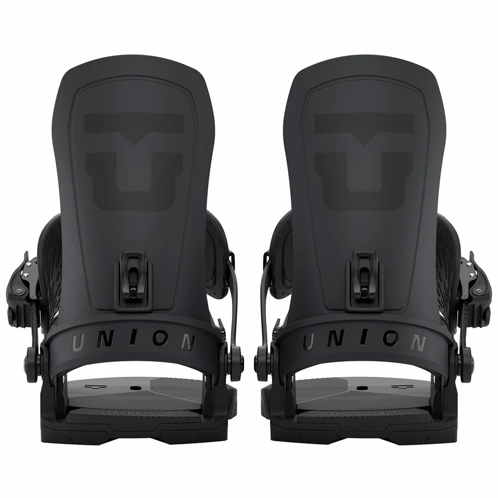 Pair of 26/27 Union Team Force snowboard bindings in black