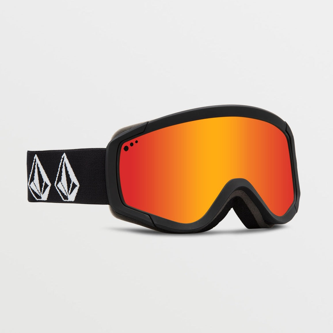 Matte Black Stone Youth Attunga Volcom Snow Goggles