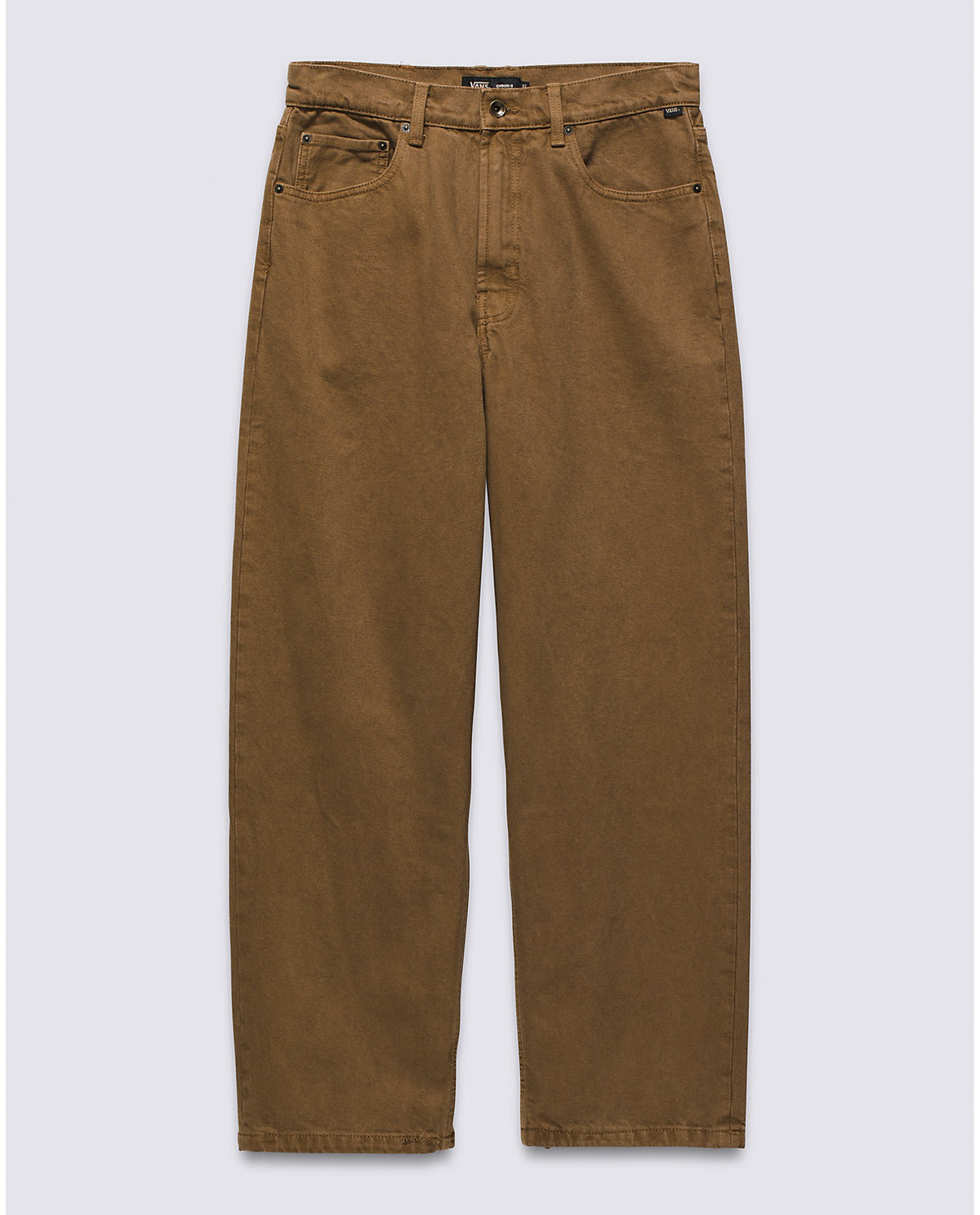 Vans Check-5 Baggy Fit Denim Pants - Sepia