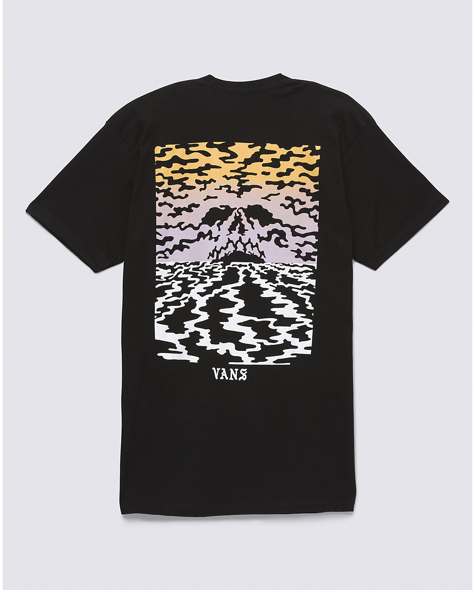 Doom Volcano Vans T-Shirt Back