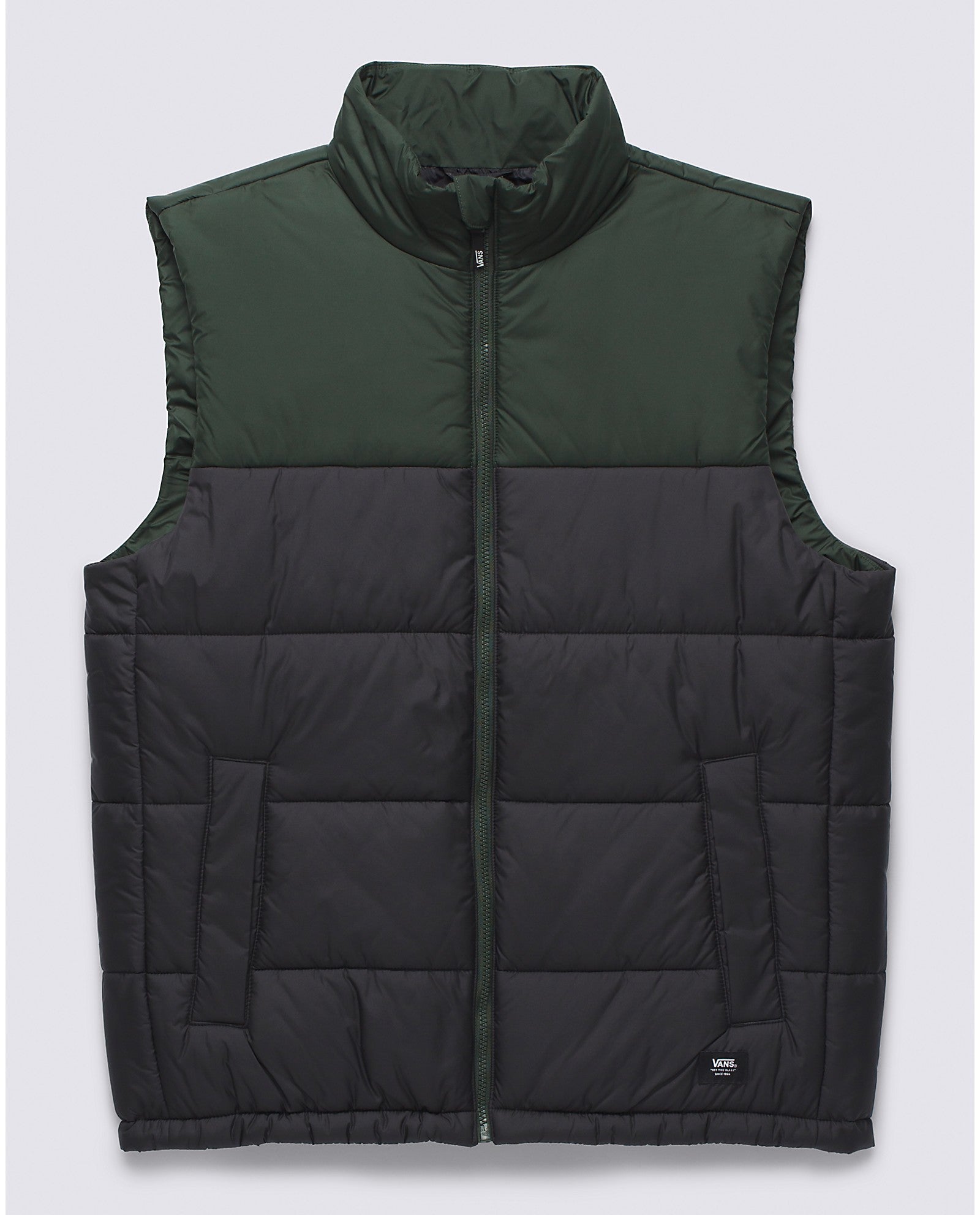 Black/Deep Forest Norris MTE-1 Vans Puffer Vest