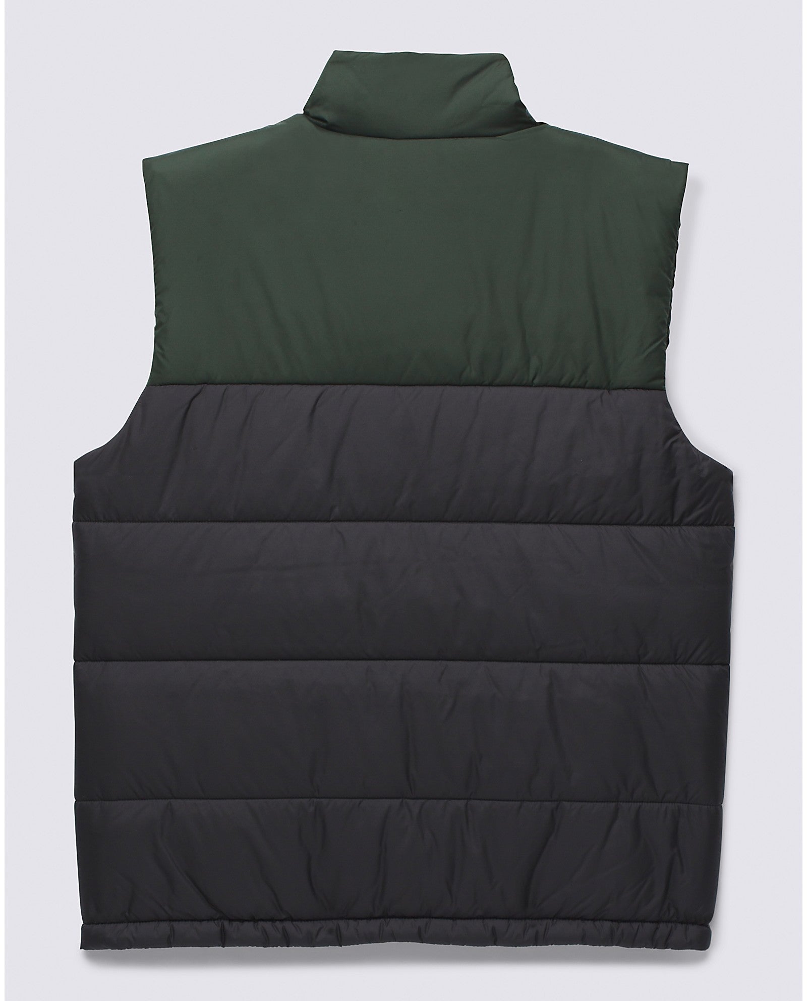 Black/Deep Forest Norris MTE-1 Vans Puffer Vest Back