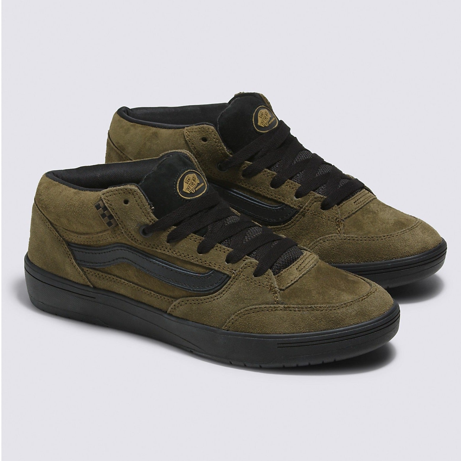 Dark Olive Beatrice Domond Zahba Mid Vans Skate Shoe