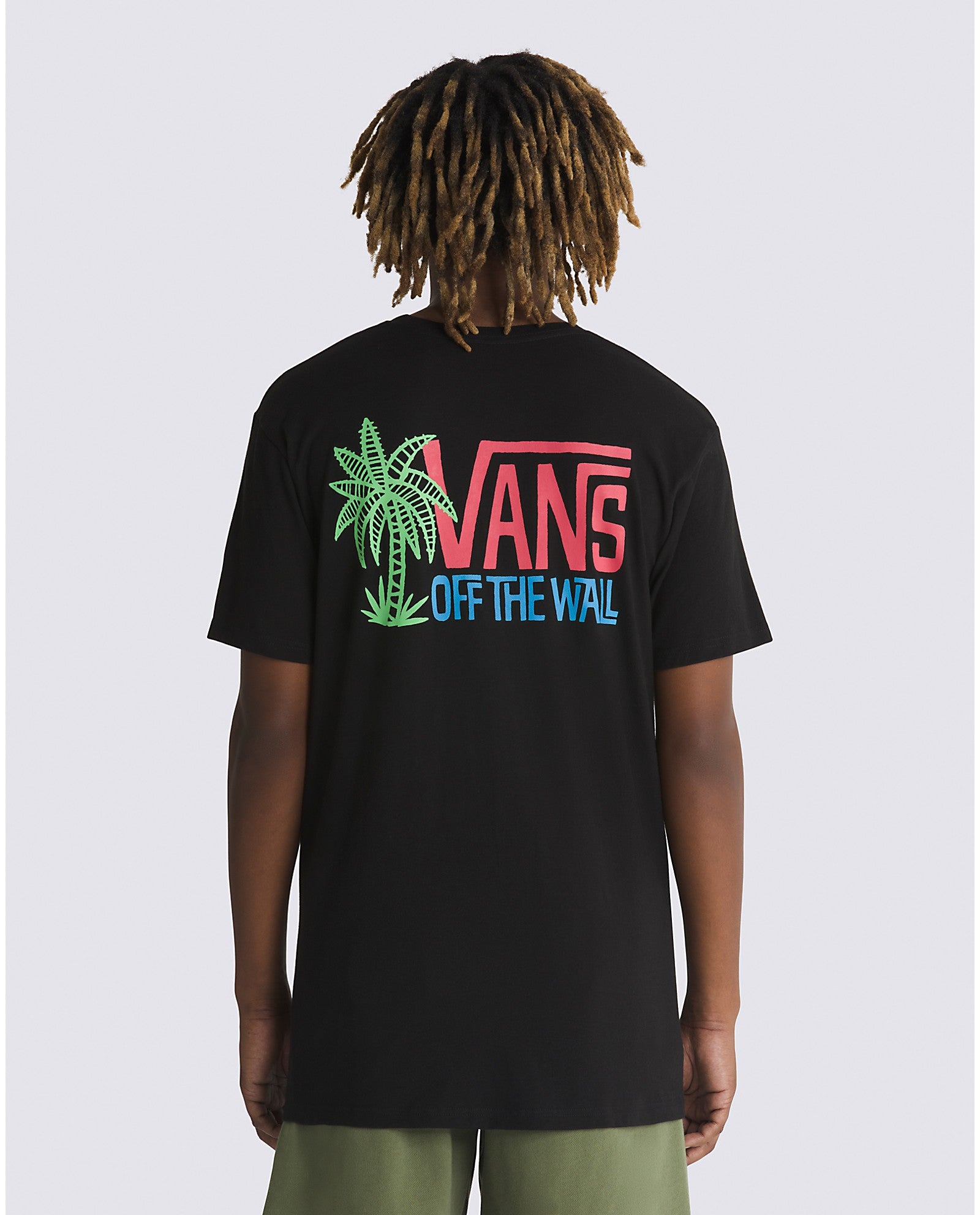 Palm Lines Vans T-Shirt Back