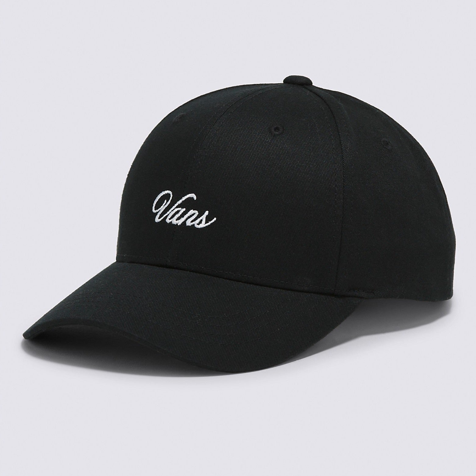 Black Fresh Script Vans Hat