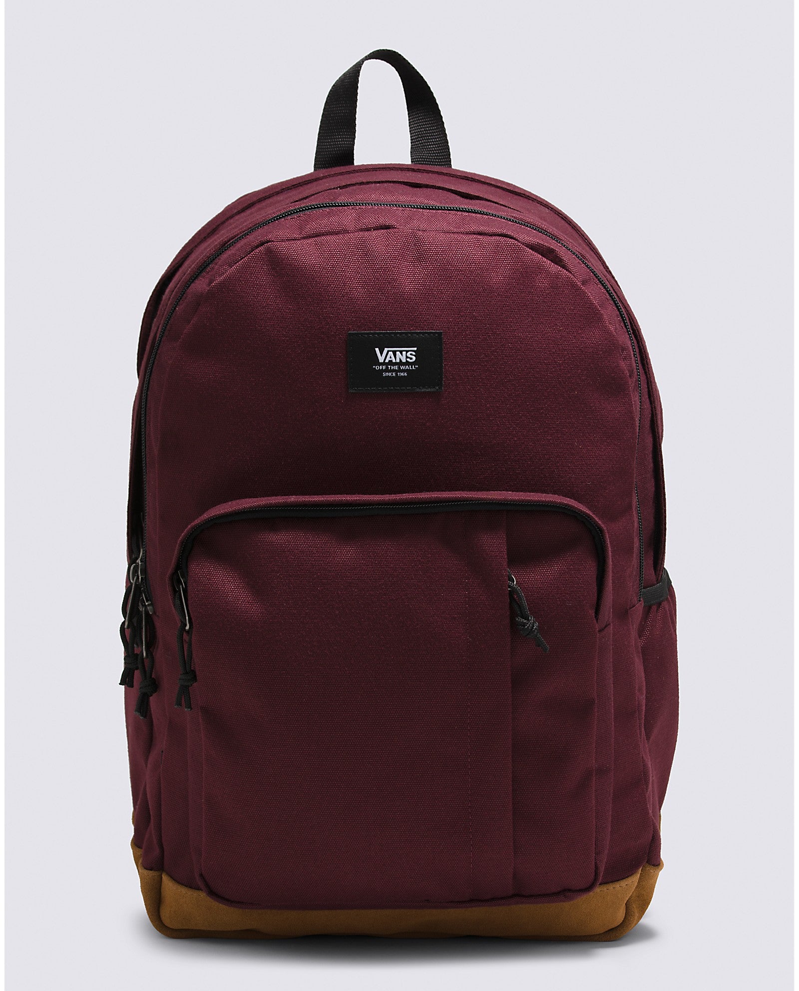 Burgundy vans backpack online