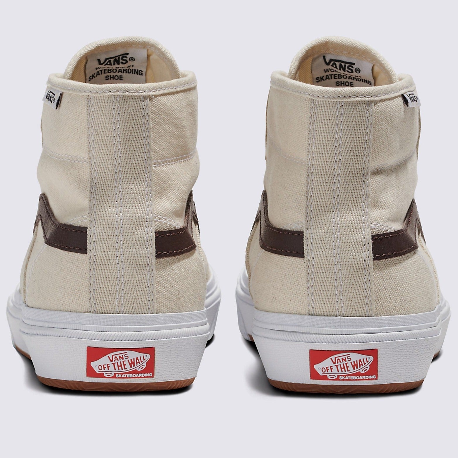 Turtledove Crockett High Vans Skate Shoe Back