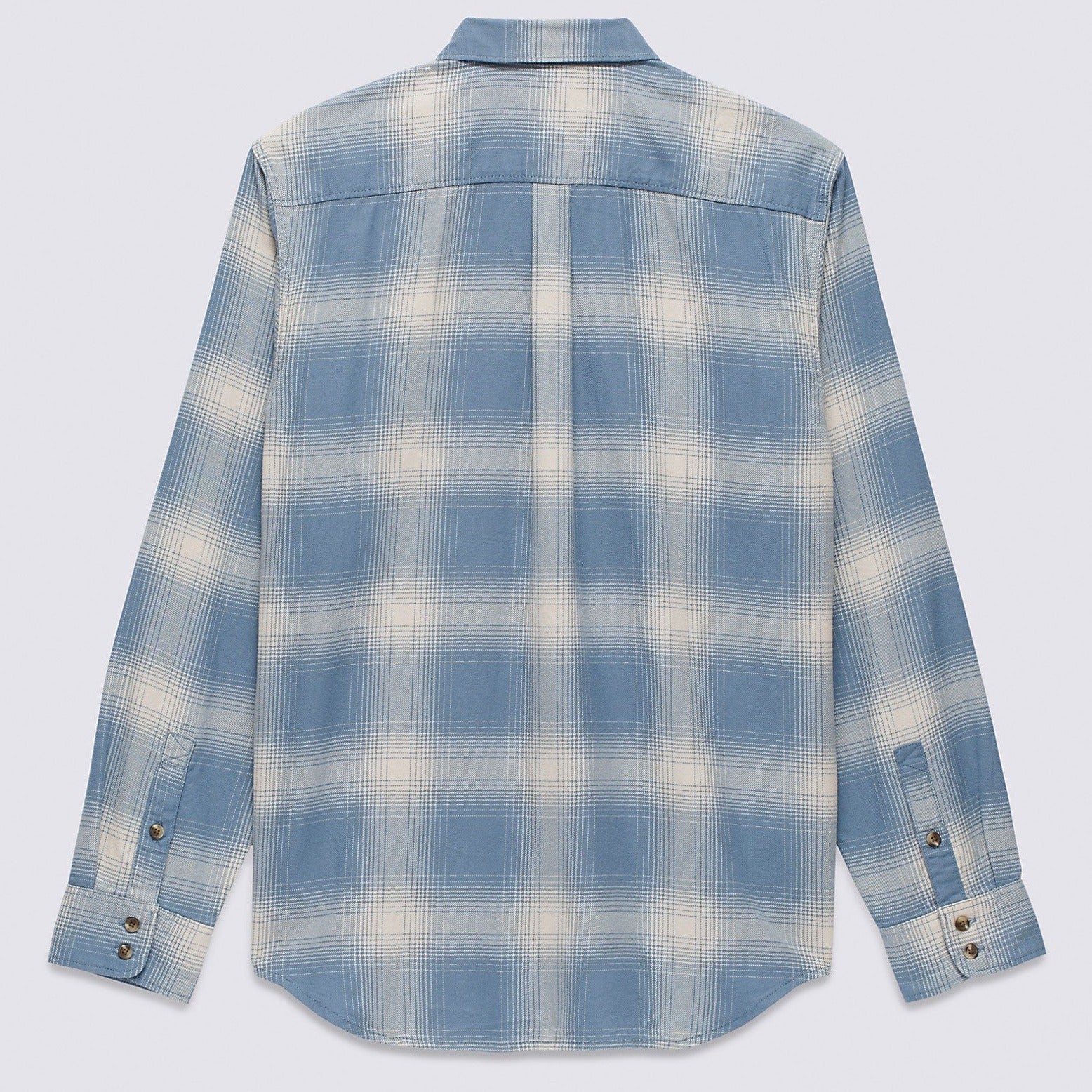 Blue Mirage Monterey III Vans Buttondown Flannel Back