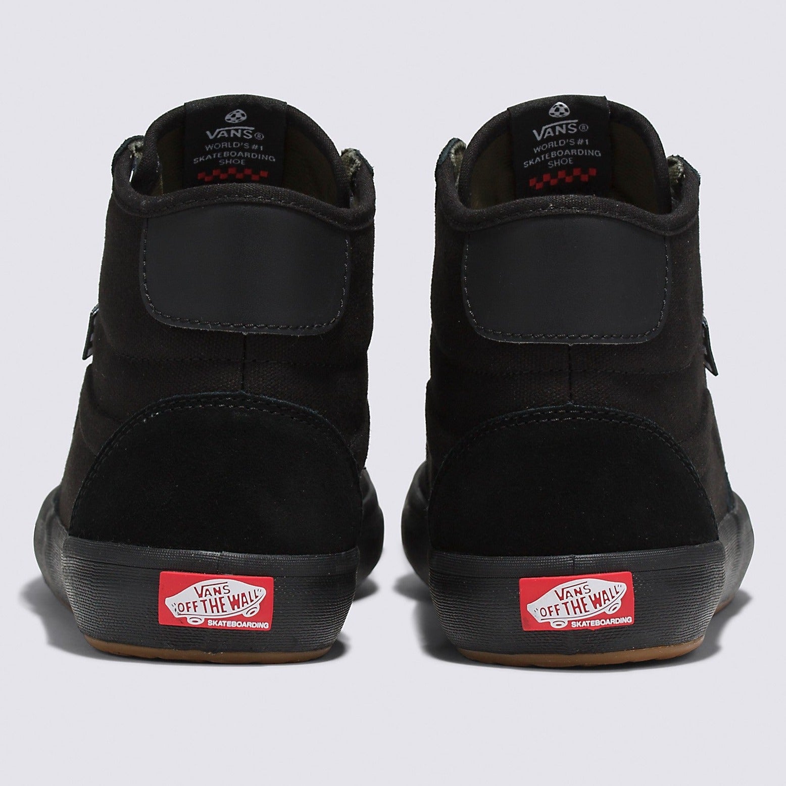 Fatigue/Black Lizzie Vans Skateboard Shoe Back