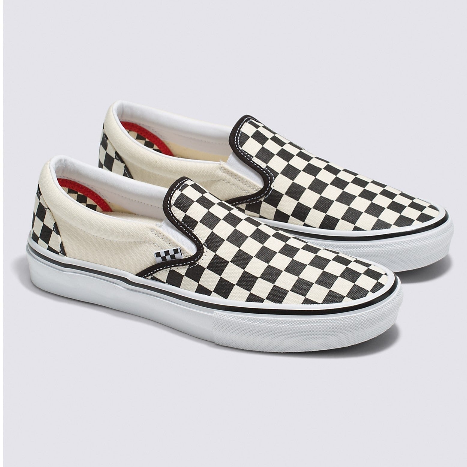 Checkerboard Vans Skate Slip On Skate Shoe