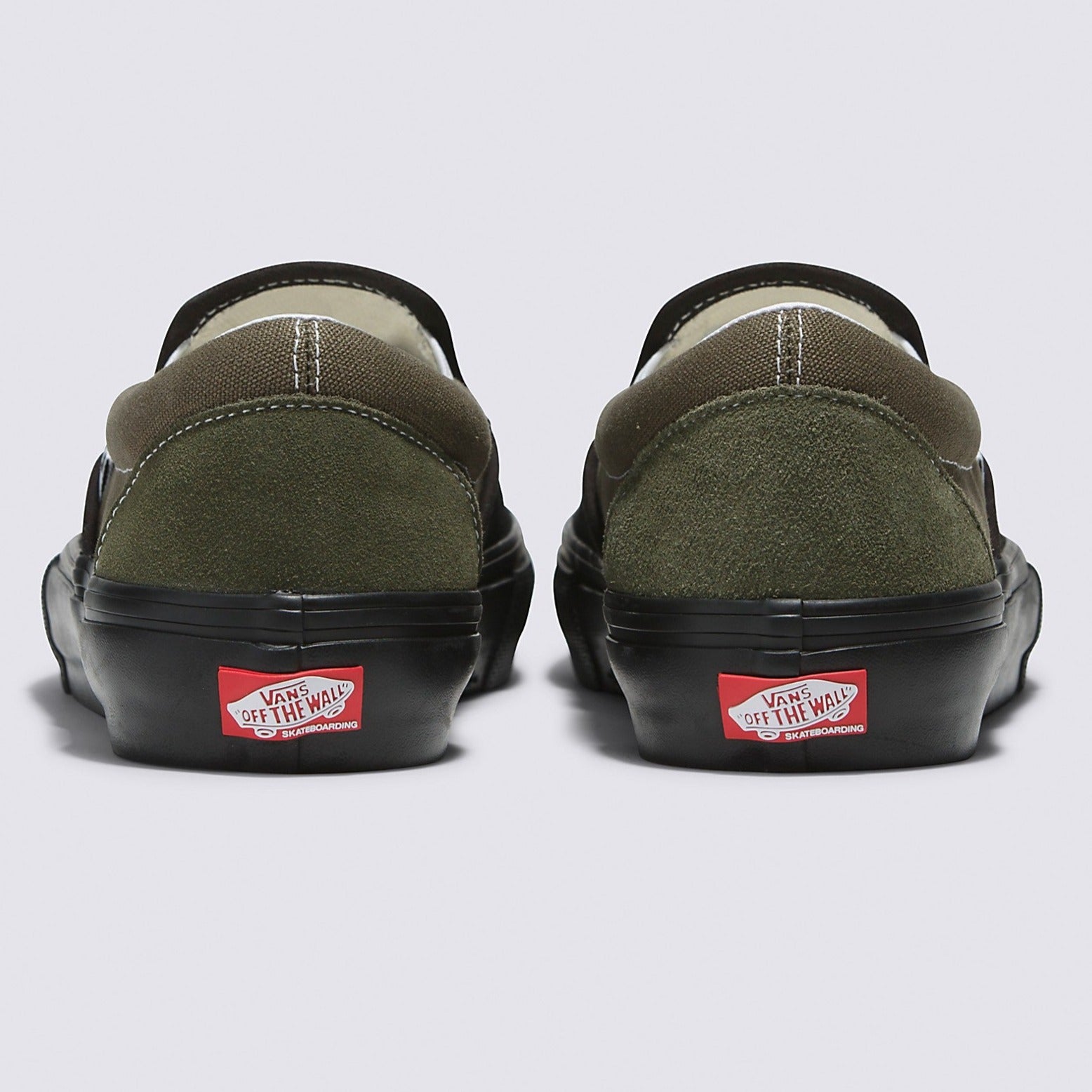 Black/Grape Leaf Vans Skate Slip On Shoe