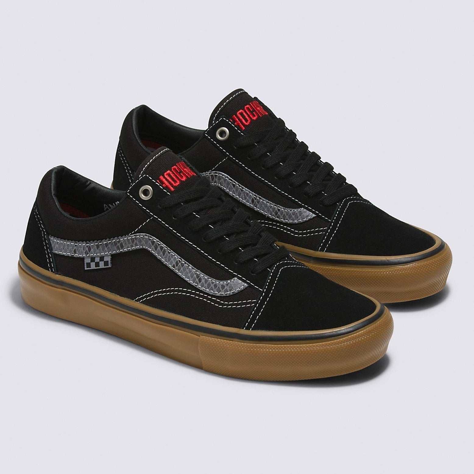 Black/Gum Hockey Skateboards Vans Skate Old Skool Shoe