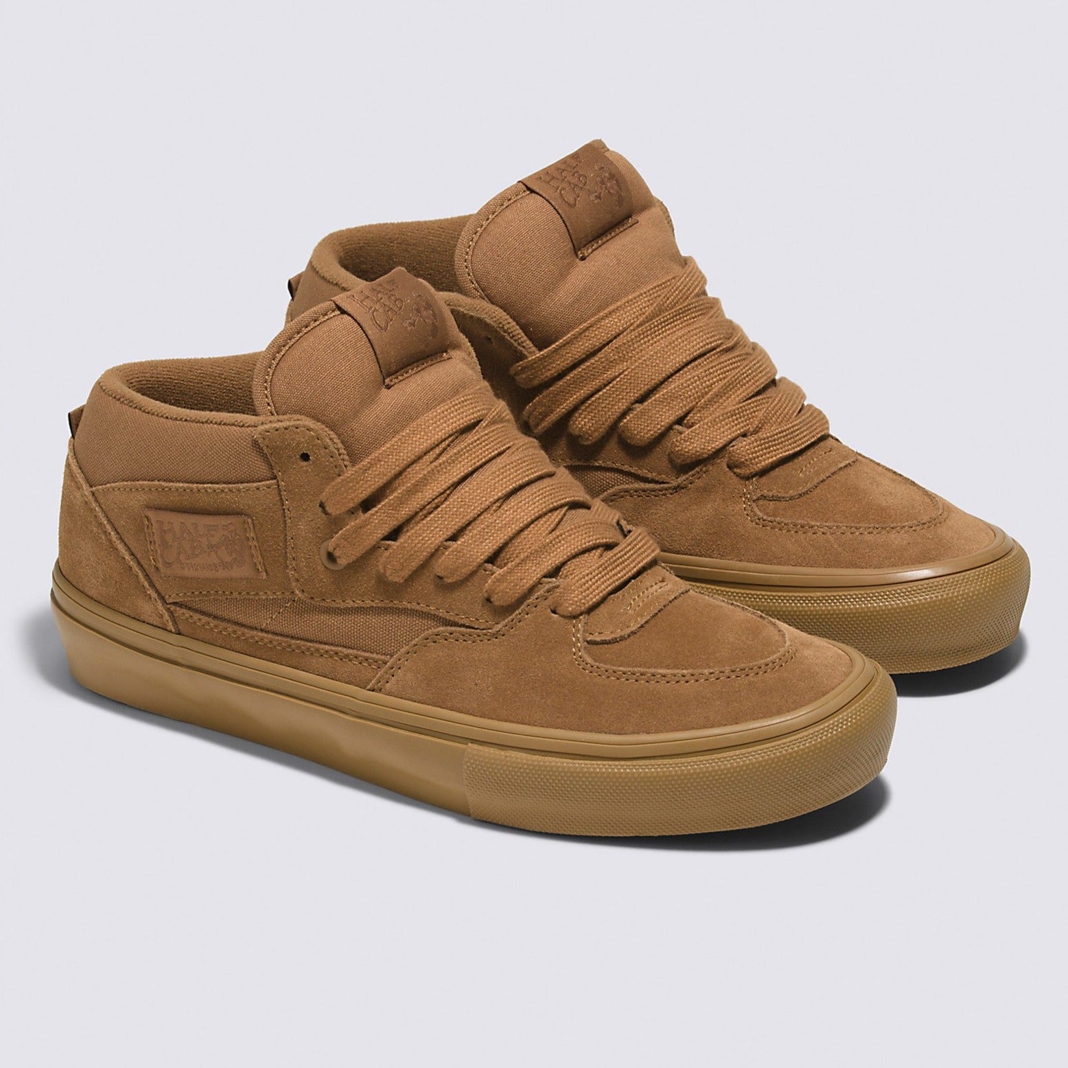 Brown/Gum Vans Skate Half Cab Skate Shoe