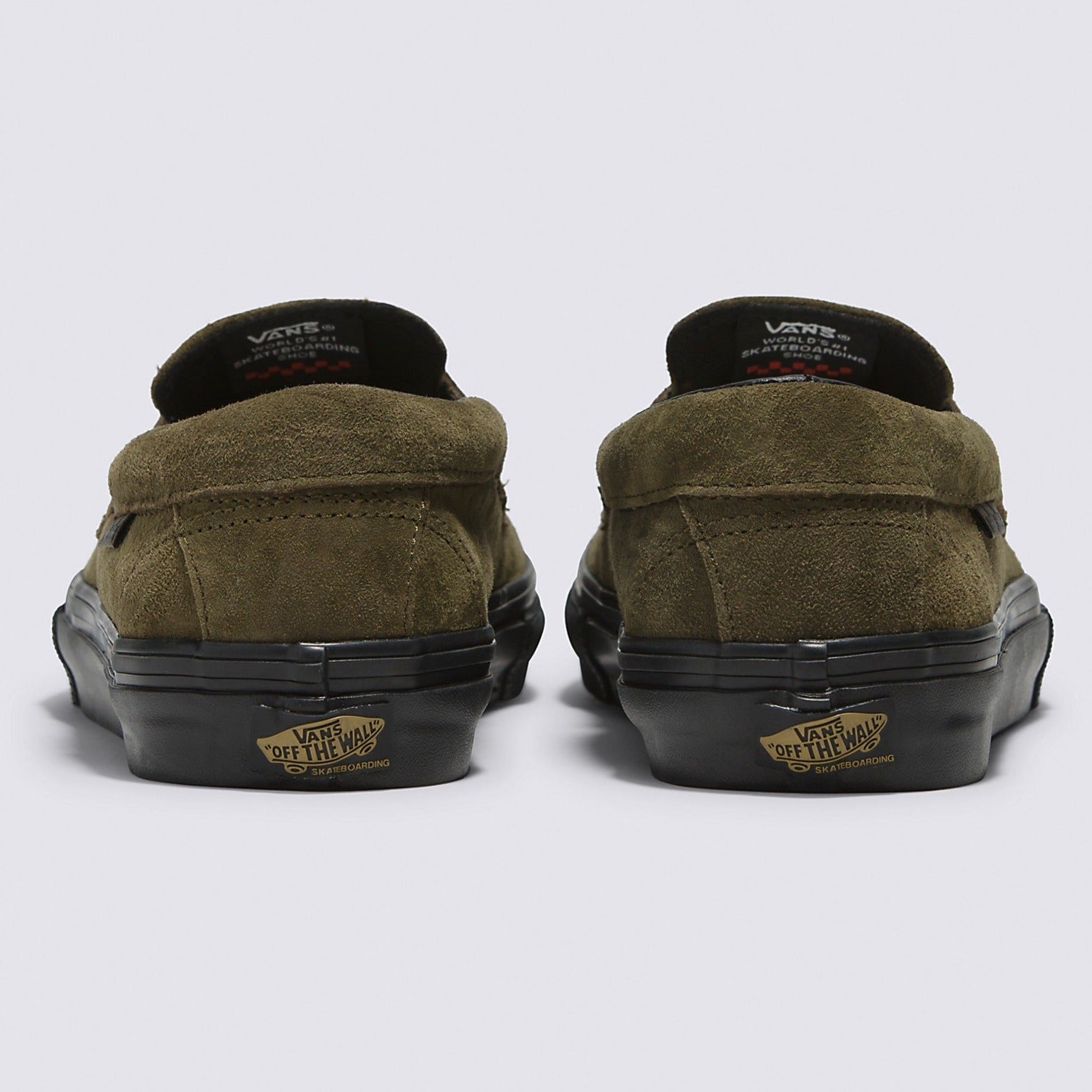 Dark Olive Beatrice Domond Skate Style 53 Vans Skate Shoes Back