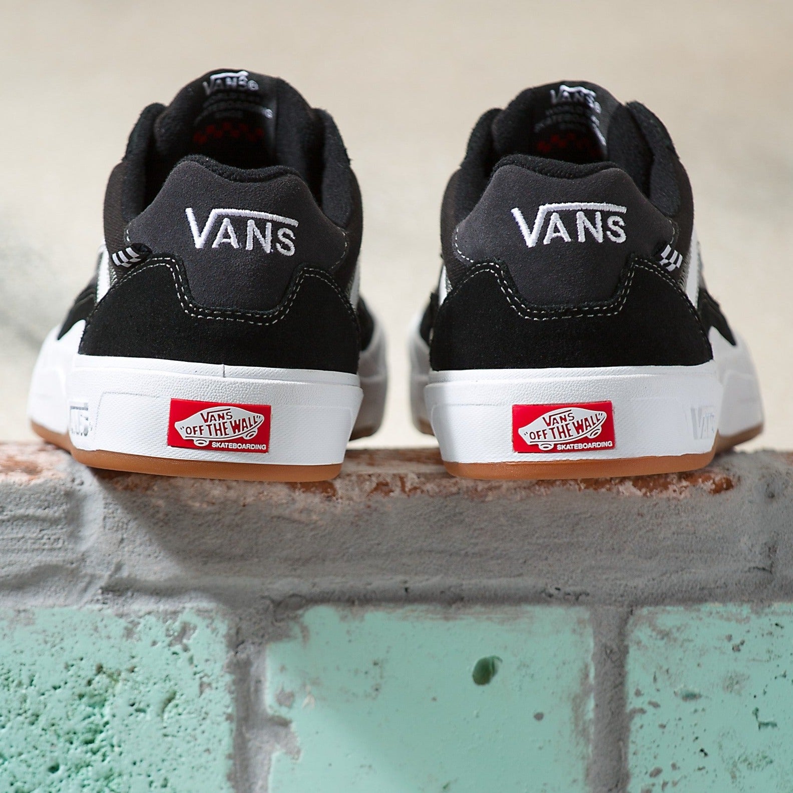 Black/White Vans Wayvee Back