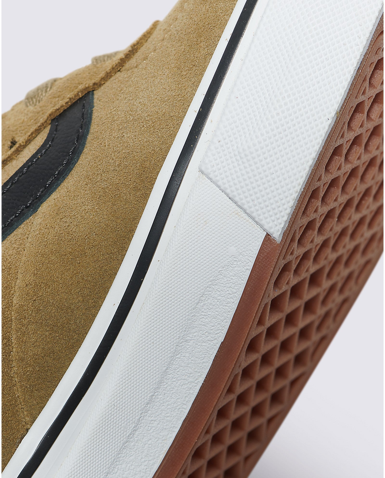 Gothic Olive Kyle Walker Vans Pro Skate Shoe Detail