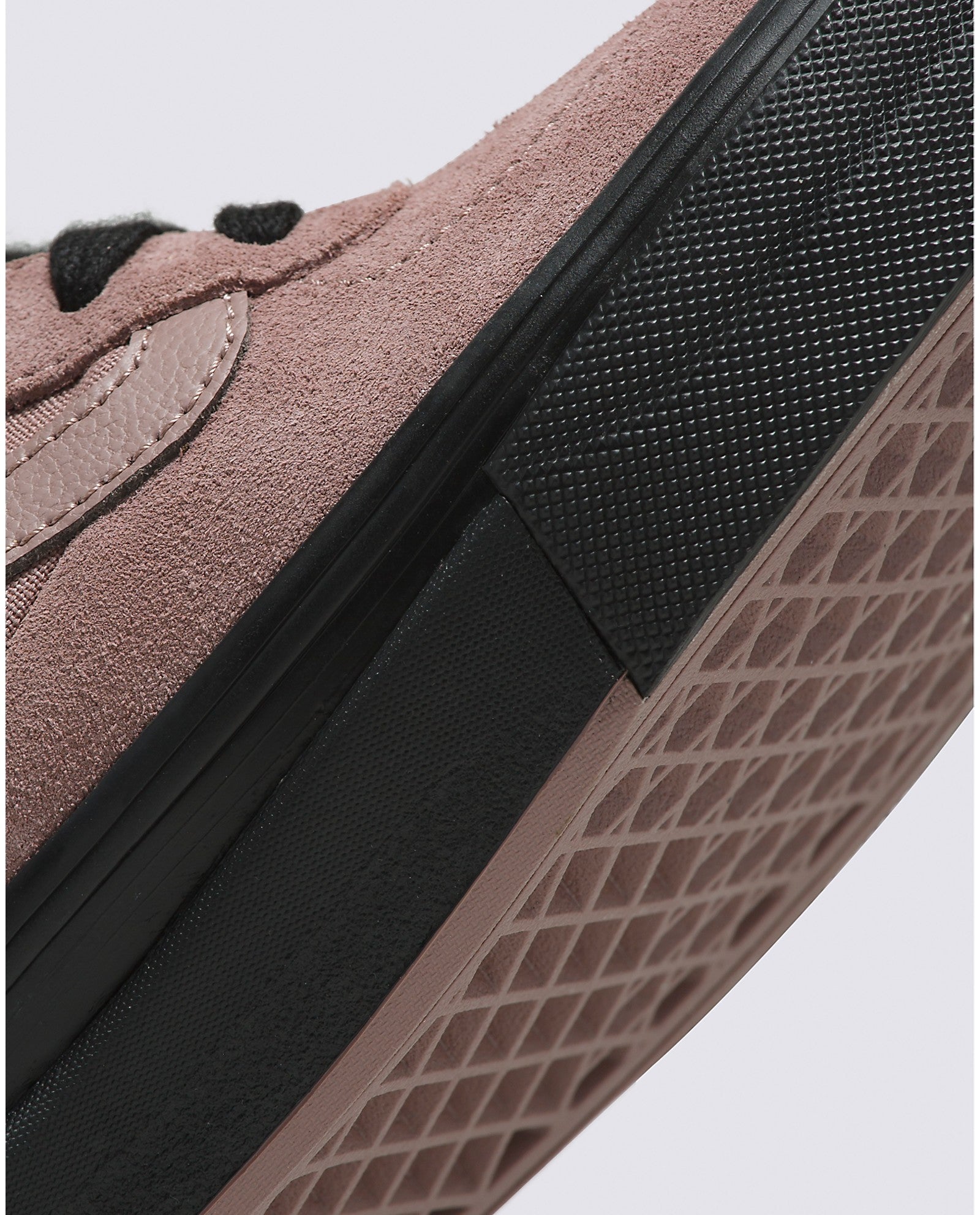 Dusty Rose Kyle Walker Vans Skate Shoe Detail