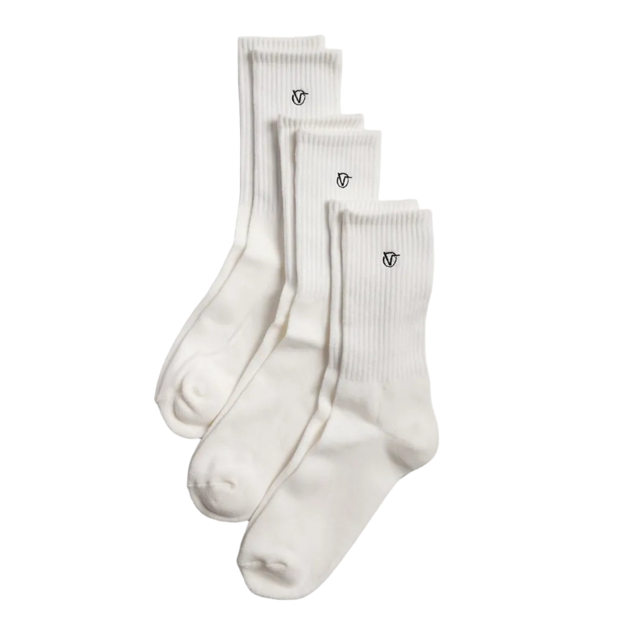 White Rowan Vans Crew Socks