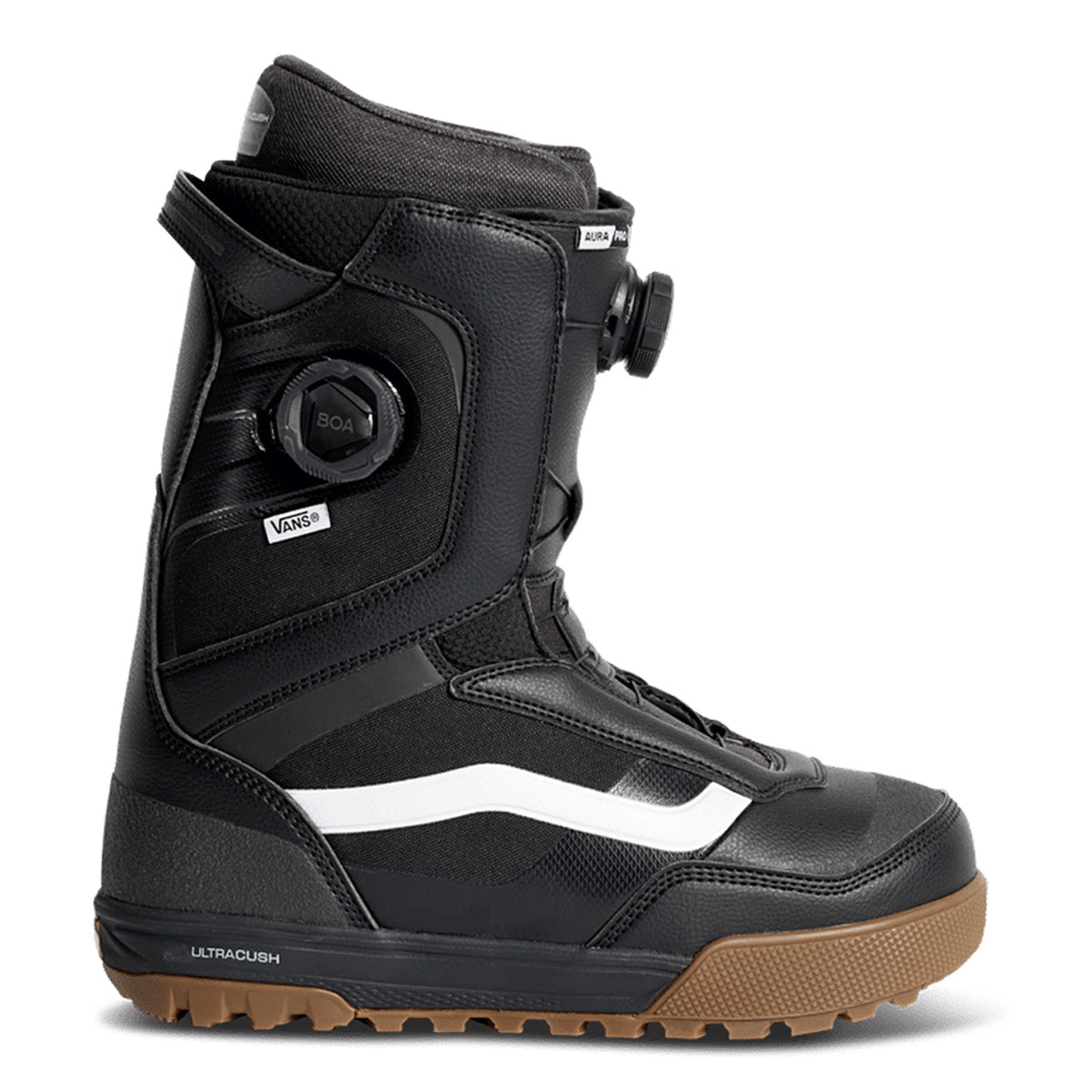 Vans Aura Pro 2.0 Snowboard Boots - Black/White/Gum