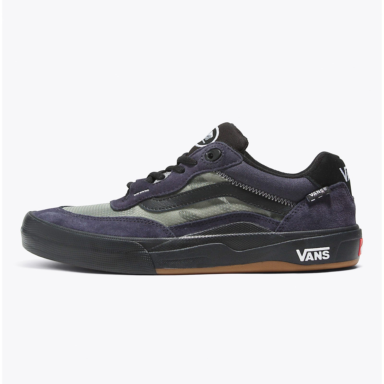 Midnight Navy Vans Wayvee Skate Shoes