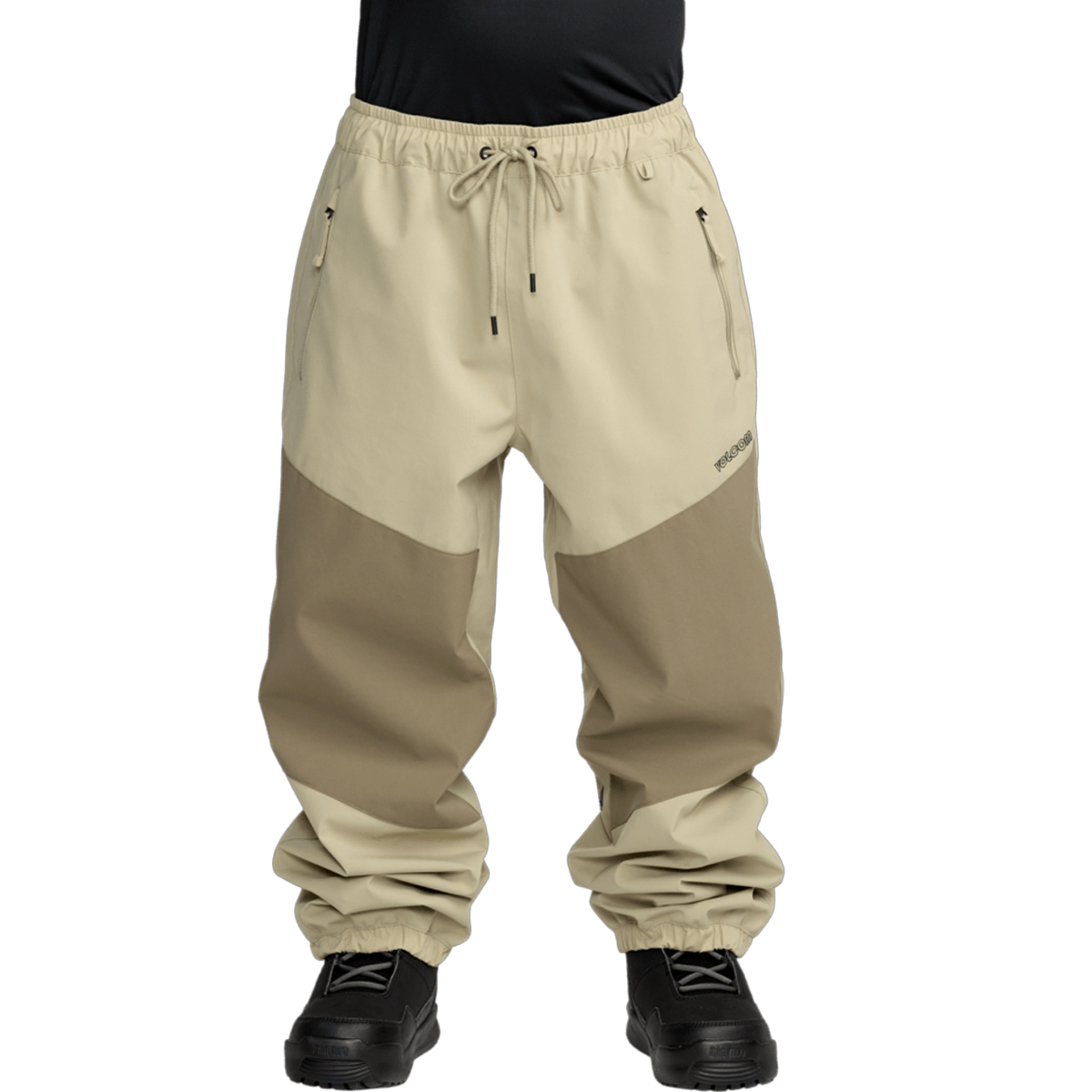 Volcom Slashslapper loose fitting Beige Khaki snowboard pants