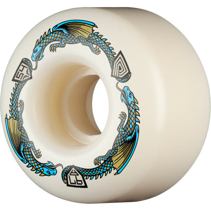 Powell Peralta 97a Dragons V4 Symmetrical Shape Medium Ride Patch Skateboard Wheels