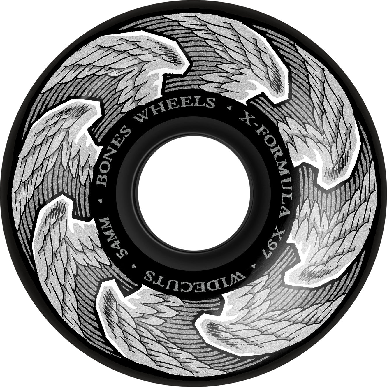 Bones X-Formula 97a Death Angels V6 Wide Cut Skateboard Wheels