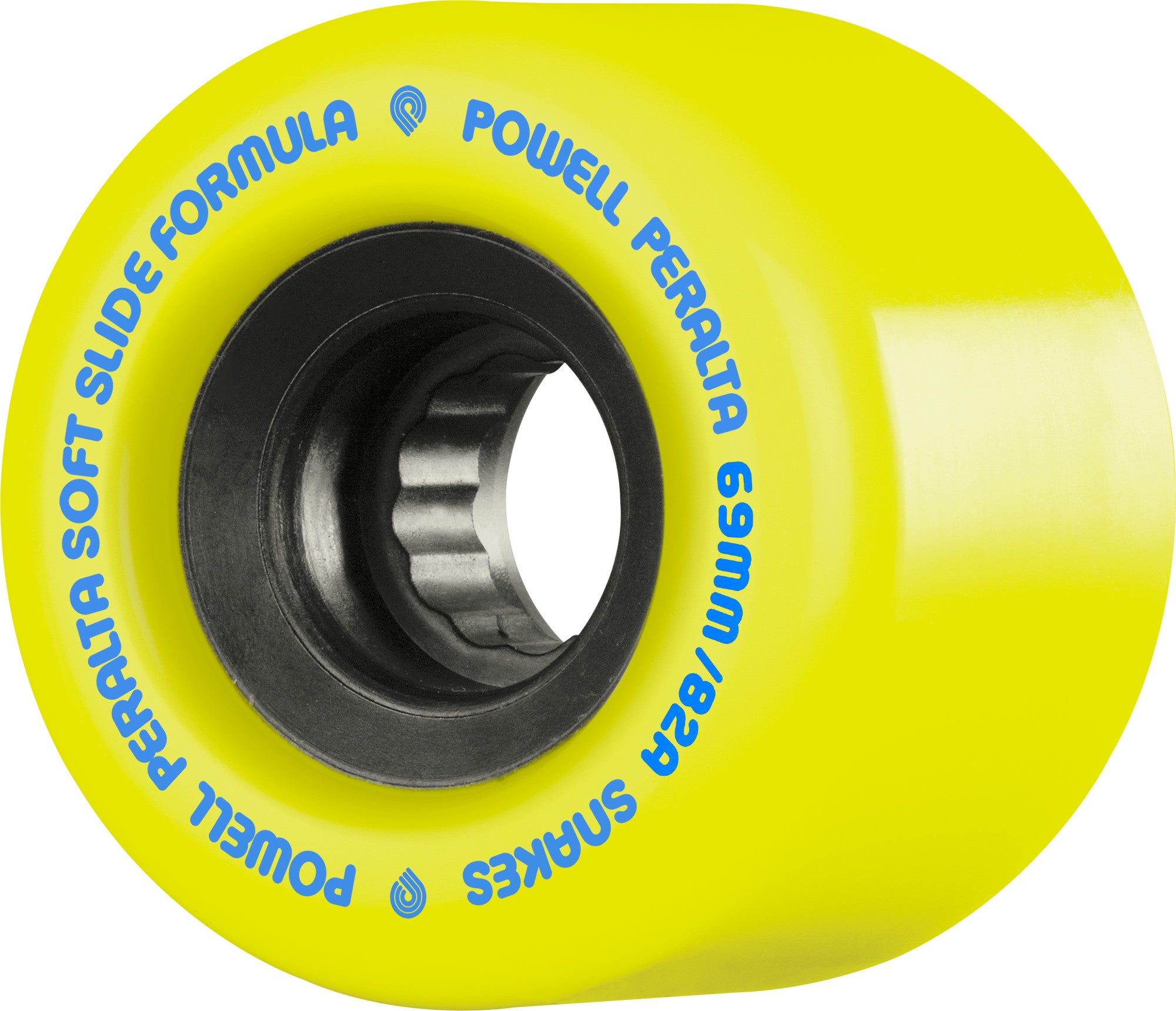 Powell Peralta SSF 82A Snakes Skateboard Wheels - Yellow