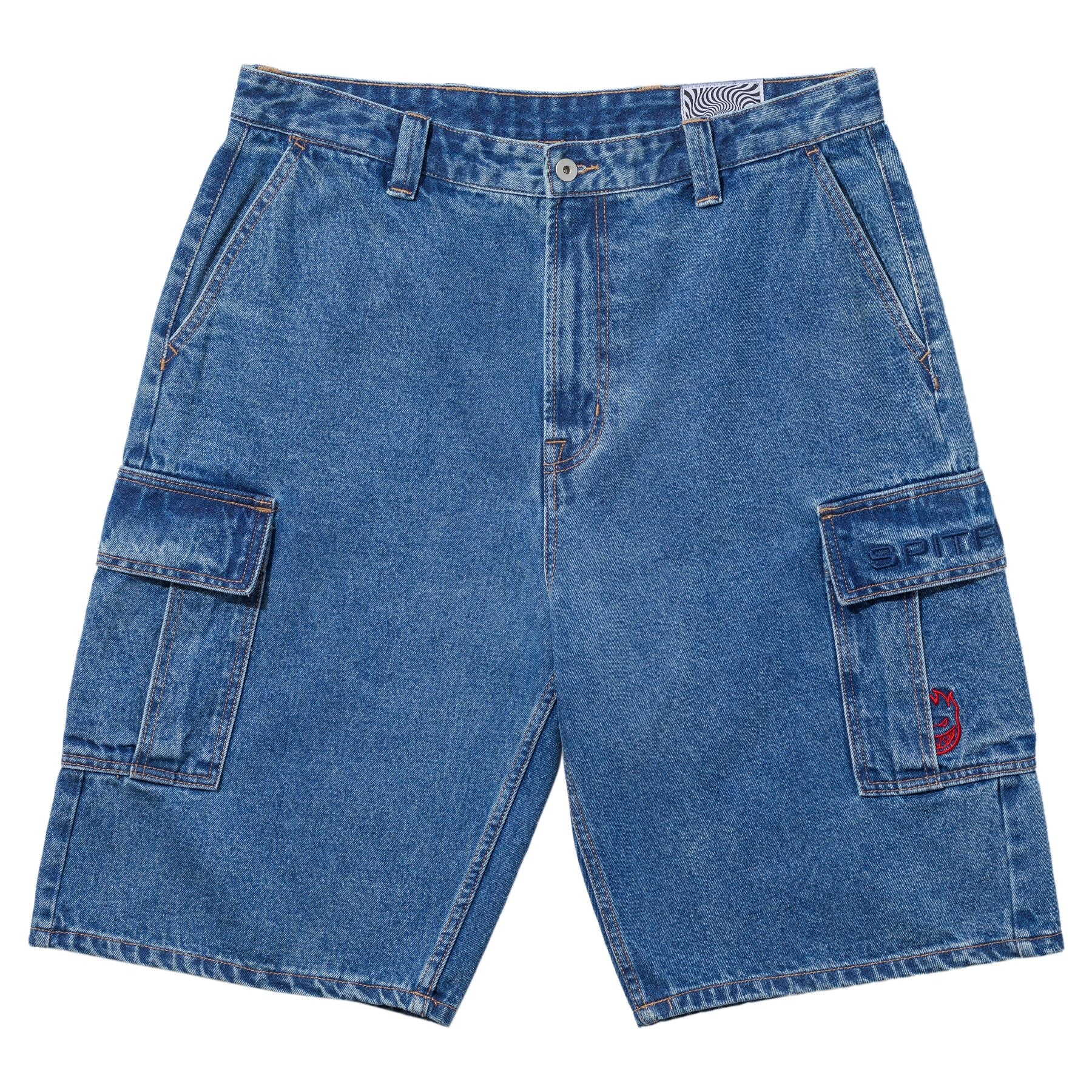 Light Stone Wash Classic 87' Spitfire Shorts