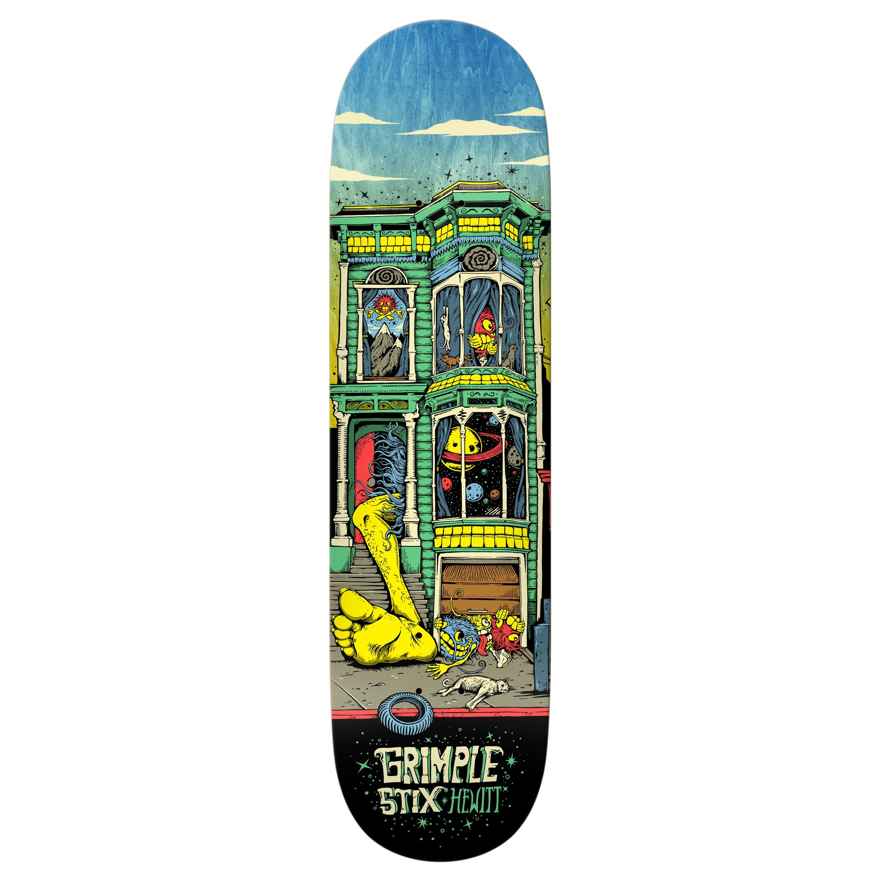 Peter Hewitt Grimple Stix Victorian Antihero Deck