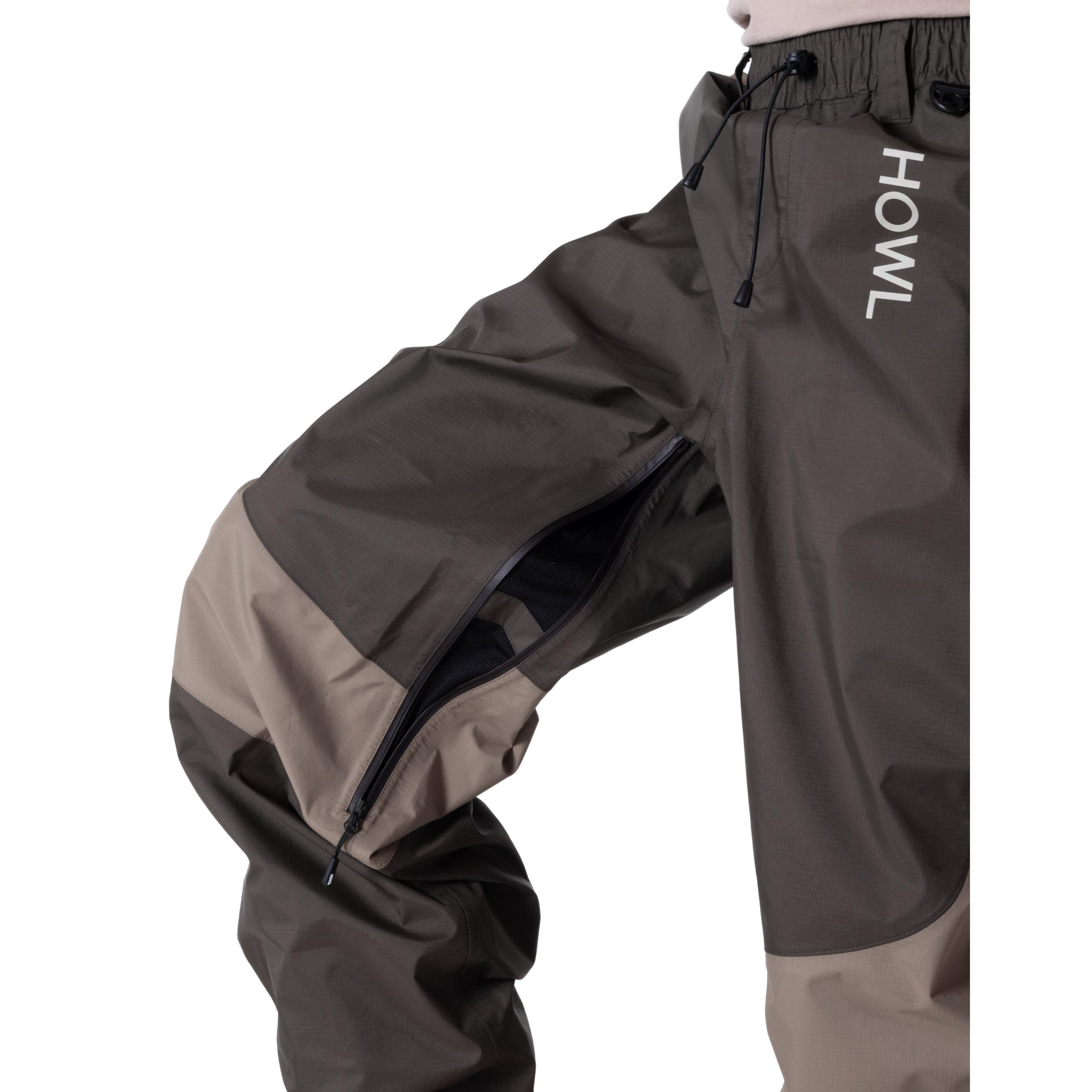 Moss 2024 Shell Howl Pants Detail