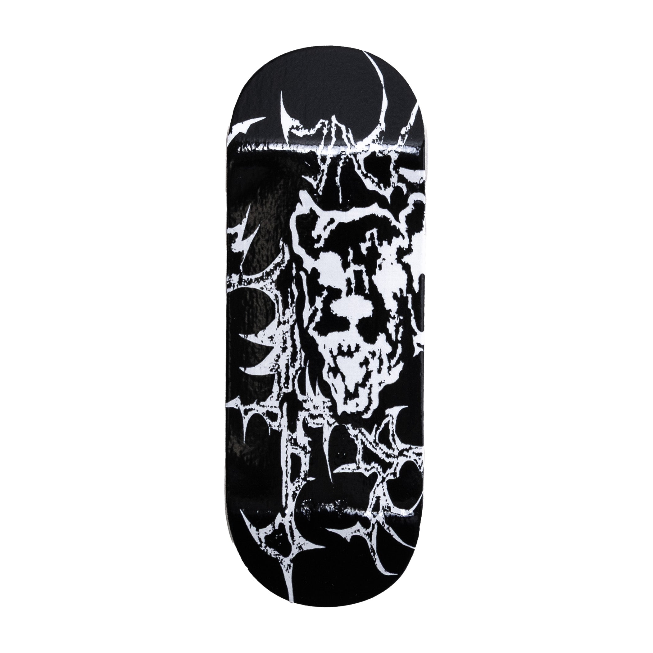 Awful Cyber Bear Black Fingerboard Deck - Bully 97 Shape