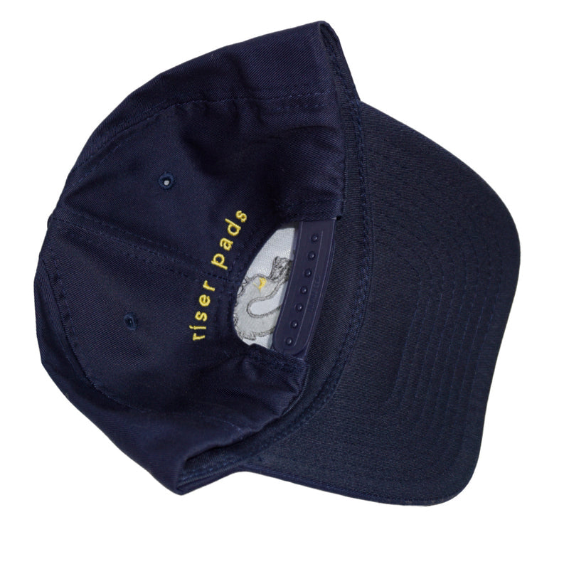Navy Dragon 2 Riser Pads Hat Back