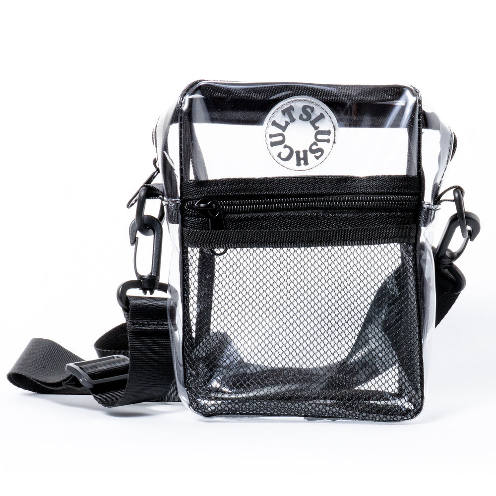 Slushcult Anywhere Side Bag - Invisible Vinyl Clear